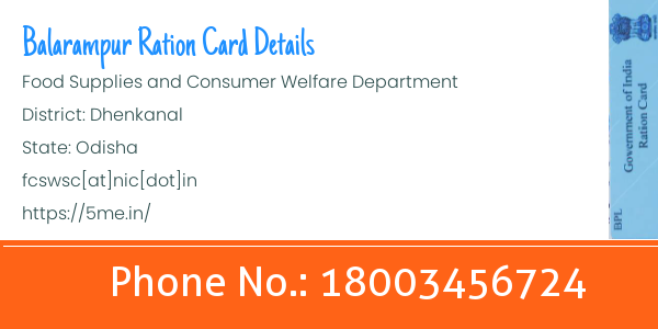 Brahmaniapal ration card