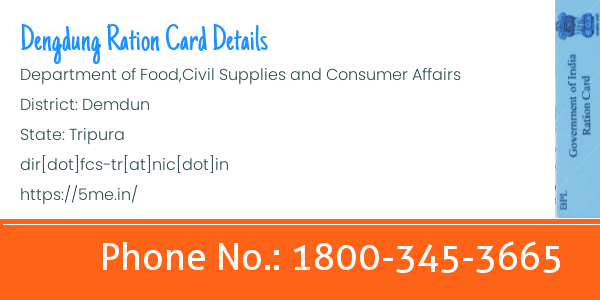 Kanchanbari ration card
